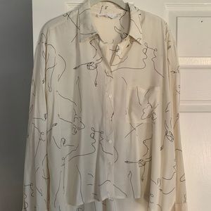 ASTR The Label Flowy Blouse